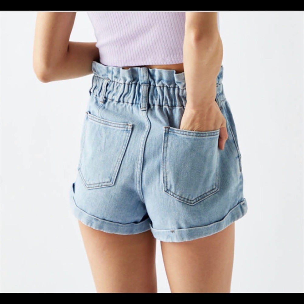 Paper bag highwaist mom shorts - Picture 2 of 4